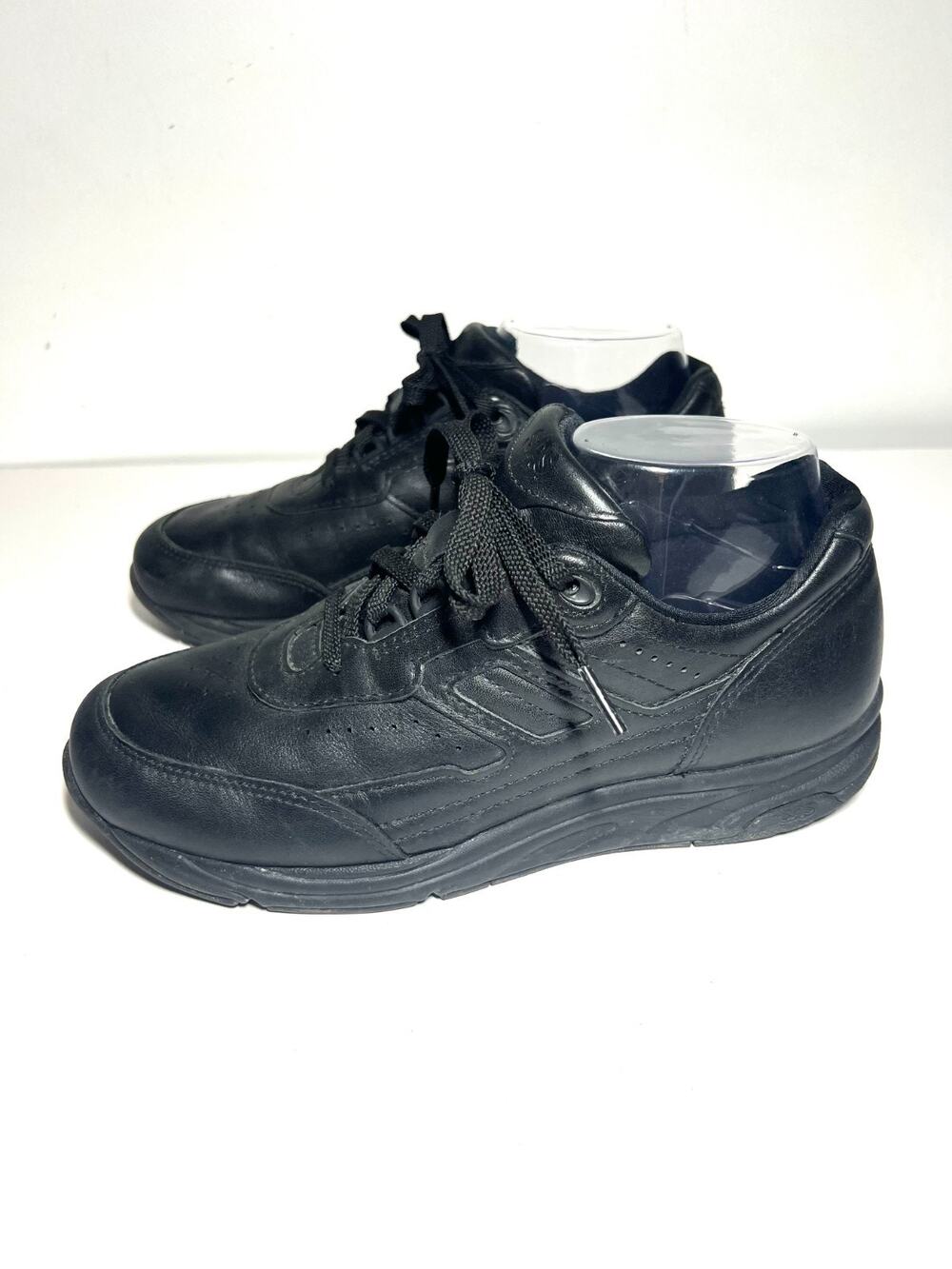 SAS Women's EUC Black Leather Tour II Gravity Walking Travel Sneaker Shoe 7.5 M